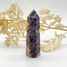 Load image into Gallery viewer, Chevron Amethyst Crystal Tower Point Generator
