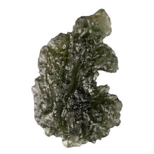 Load image into Gallery viewer, Genuine Moldavite Crystal Pendant  Certificate of Authenticity Tarnish Free Wire Mount
