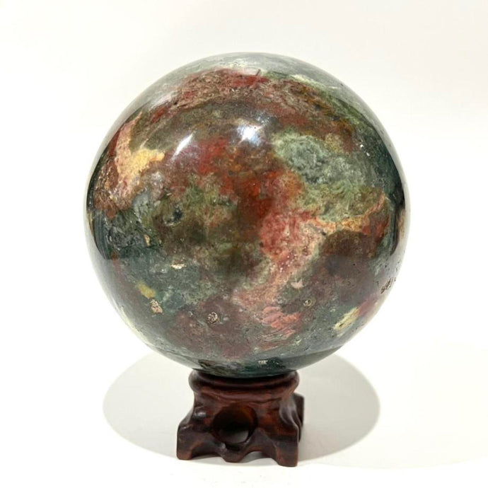 Ocean Jasper Crystal Sphere Metaphysical, Crystals, Healing, Stone Sphere