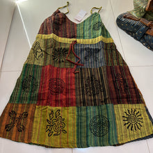 Load image into Gallery viewer, Dress Handmade  Festival Hippie Boho  Dress Size 8 - 12
