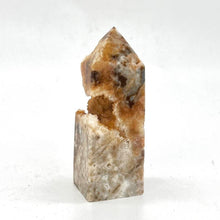 Load image into Gallery viewer, Leopard Skin Sphalerite Crystal Tower Point Generator Metaphysical, Crystals, Healing, Stone Sphere
