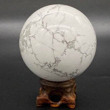 Load image into Gallery viewer, Howlite Crystal Sphere Crystal Ball Specimen Gift
