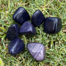 Load image into Gallery viewer, Blue Gold Stone Tumbled / Tumble Stone / Tumbles
