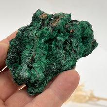 Load image into Gallery viewer, Malachite Crystal  velvet Raw Crystal Malachite
