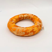 Load image into Gallery viewer, Hand Made Fabric Donut 12cm  Singing Bowl Sound Healing Nepalese
