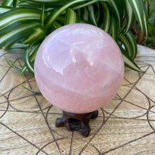 Load image into Gallery viewer, Rose Quartz Crystal Sphere Crystal Ball Specimen Gift
