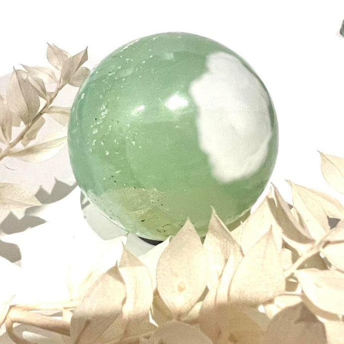 Pistachio Calcite Sphere