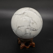 Load image into Gallery viewer, Howlite Crystal Sphere Crystal Ball Specimen Gift
