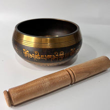 Load image into Gallery viewer, Tibetan Brass Singing Bowl Sound Healing Bowl
