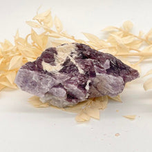 Load image into Gallery viewer, Lepidolite Raw crystal Specimen chunk Purple Crystal
