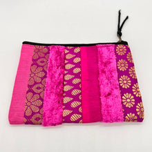 Load image into Gallery viewer, Boho Purse Coin Purse Make-up Bag Lined
