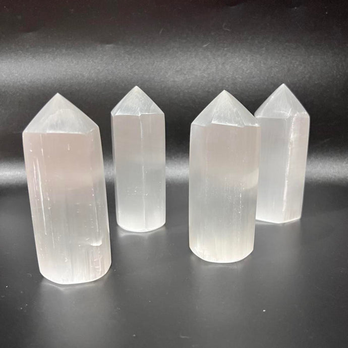 Selenite Crystal Large Generator Tower