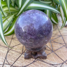 Load image into Gallery viewer, Lepidolite Crystal Sphere Crystal Ball Specimen Gift
