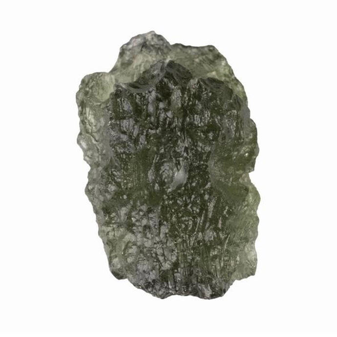 Moldavite Genuine A Grade 1.07g  Raw Crystal Specimen with Certificate of Authenticity