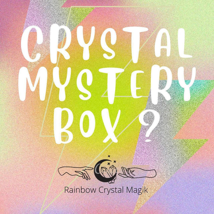 Crystal Mystery Box Gift for Her Gift for Him $50