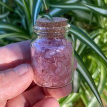 Load image into Gallery viewer, Rose Quartz   Crystals Crystal Chips Magic Gift - One Jar
