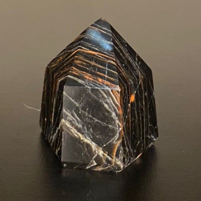 Black Tourmaline Crystal Tower Point Generator