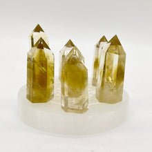 Load image into Gallery viewer, Citrine Tower Point Generator Natural Crystal Yellow Crystal
