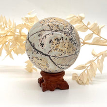 Load image into Gallery viewer, Dendritic Picture Jasper Sphere Crystal Ball Stone Crystal
