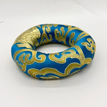 Load image into Gallery viewer, Hand Made Fabric Donut 12cm  Singing Bowl Sound Healing Nepalese
