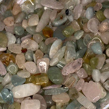 Load image into Gallery viewer, Morganite Tumbled / Tumble Stone / Tumbles / 10 small tumbled stones
