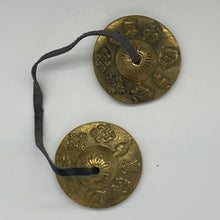 Load image into Gallery viewer, Astamangalas Tingsha Bells  from Nepal Sound Healing Brass Tingsha
