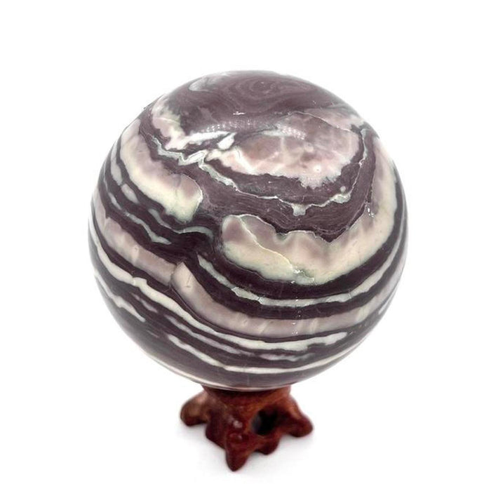 Zebra Stone Crystal Sphere Crystal Ball Specimen Gift