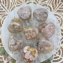 Load image into Gallery viewer, Flower Agate Mini Crystal Heart
