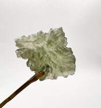 Load image into Gallery viewer, Moldavite Genuine A Grade 1.77g Raw  Crystal Specimen with Certificate of Authenticity
