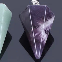 Load image into Gallery viewer, Amethyst Crystal Pendulum Crystal  Gift
