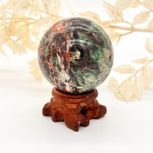 Load image into Gallery viewer, Money Agate Crystal Sphere Agate Crystal Ball
