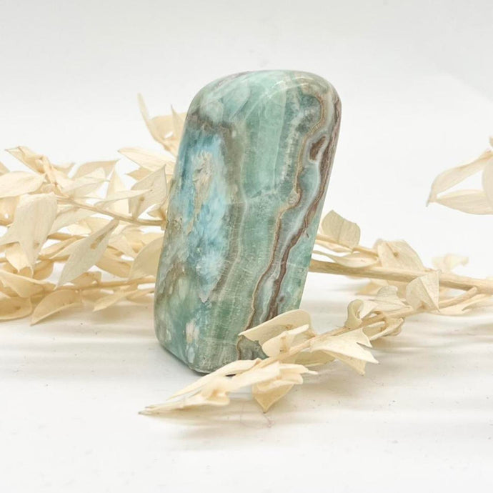 Caribbean Calcite Crystal Freeform Crystal Rock Blue Crystal