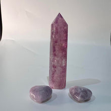 Load image into Gallery viewer, Rainbow  Purple Green Fluorite Crystal Tower Point Generator
