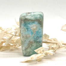 Load image into Gallery viewer, Caribbean Calcite Crystal Freeform Crystal Rock Blue Crystal
