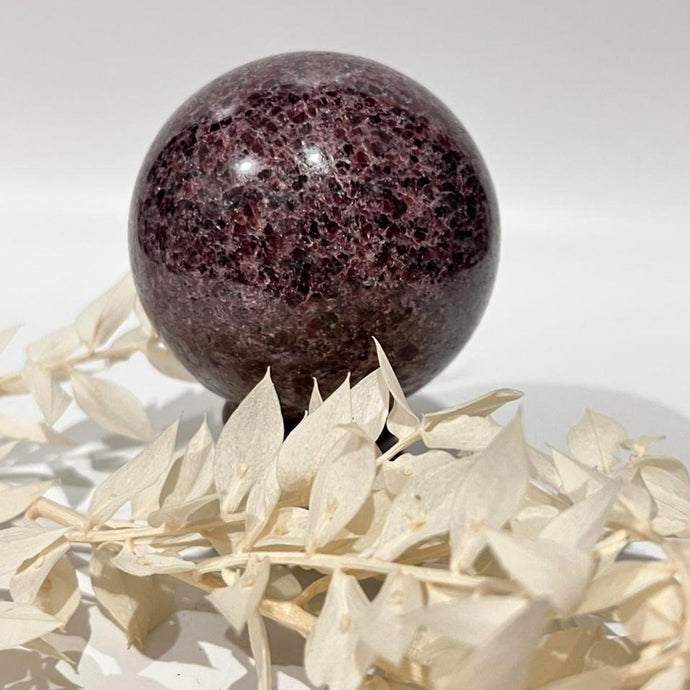 Red Garnet Crystal Sphere Metaphysical, Crystals, Healing, Stone Sphere