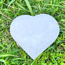 Load image into Gallery viewer, Selenite Heart Shaped Charging Plate Crystal Gift for Her
