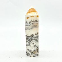 Load image into Gallery viewer, Dendritic Orange Calcite Crystal Tower Point Generator Gift for Her
