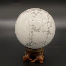 Load image into Gallery viewer, Howlite Crystal Sphere Crystal Ball Specimen Gift
