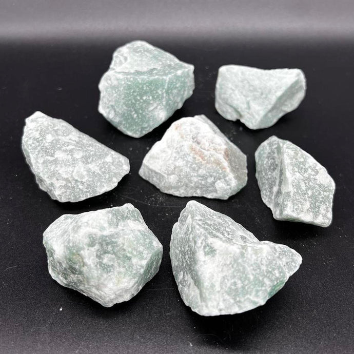 Green Aventurine Raw Crystal Rock Chunk Small