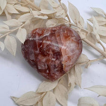 Load image into Gallery viewer, Fire Quartz Crystal Heart Crystal
