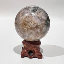 Load image into Gallery viewer, Flower Agate Crystal Sphere Crystal Ball Specimen Gift
