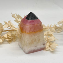 Load image into Gallery viewer, Pink Aragonite Crystal Tower Point Obekisk  Pink Crystal
