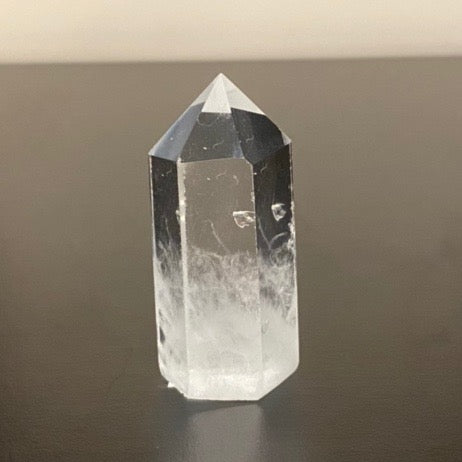 Clear Quartz Crystal Tower Point Generator