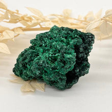 Load image into Gallery viewer, Malachite Crystal  velvet Raw Crystal Malachite
