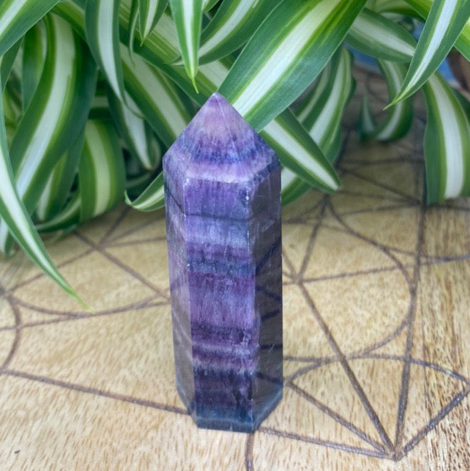 Fluorite Crystal Tower Point Generator