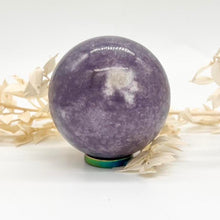 Load image into Gallery viewer, Lepidolite Crystal Sphere Crystal Ball Gift
