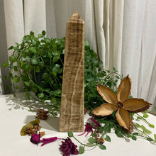 Load image into Gallery viewer, Chocolate Calcite Crystal Tower Point Generator
