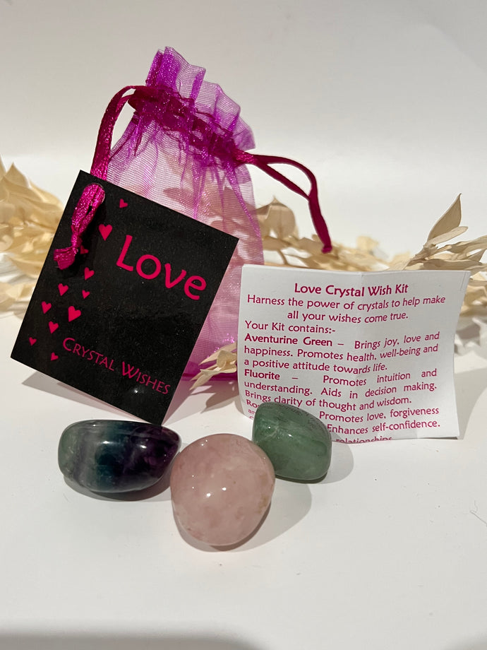 crystal Gift Set For Love / Love Crystal set of crystals