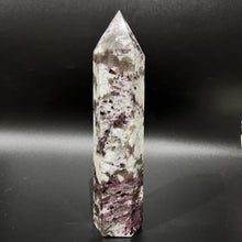 Load image into Gallery viewer, Plum Blossom Pink Tourmaline Crystal Tower Point Generator
