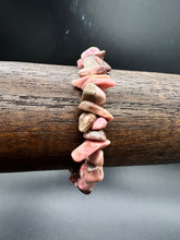 Load image into Gallery viewer, Rhodocrosite Crystal Chip Bracelet
